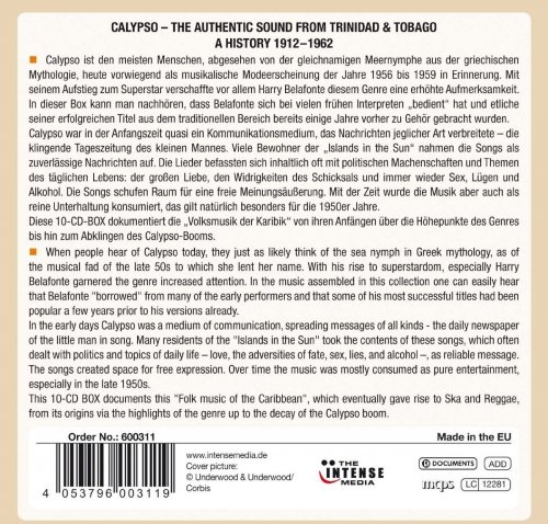Calypso - Sounds of the Caribbean Islands, Vol. 1-10 (2016)