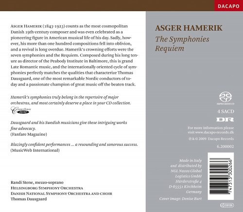 Randi Stene, Helsingborg Symfoniorkester, DR Symfoniorkestret, DR Koncertkoret, Thomas Dausgaard - Les Symphonies (Asger Hamerik) [4CD] (2009)