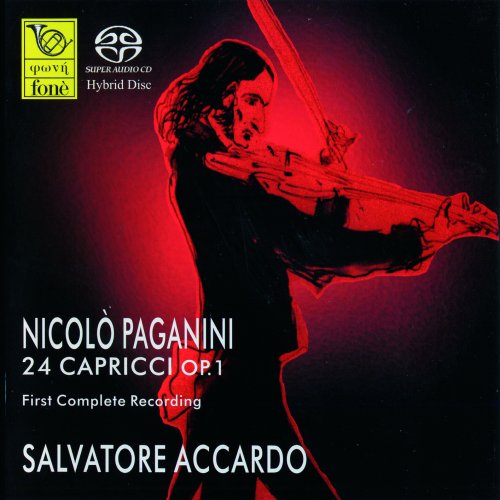 Salvatore Accardo - Nicolò Paganini: 24 Capricci for Violin Solo Op. 1 (2021) [DSD & Hi-Res]