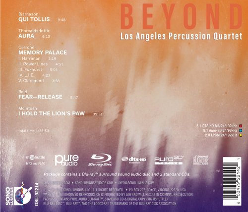 Los Angeles Percussion Quartet - Beyond (2017) [DSD & Hi-Res]