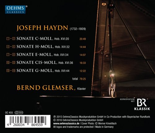 Bernd Glemser - Haydn: Sonaten in Moll (2016)