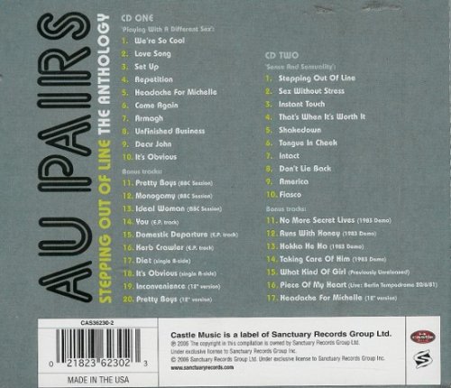 Au Pairs - Stepping Out Of Line: The Anthology (2006)