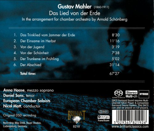 Nicol Matt - Mahler: Das Lied von der Erde (2006) [SACD]