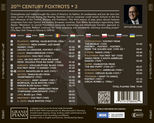 Gottlieb Wallisch - 20th Century Foxtrots, Vol. 3: Central & Eastern Europe (2021) [Hi-Res]