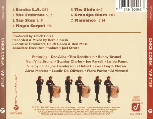 Chick Corea - Tap Step (1980) CD Rip