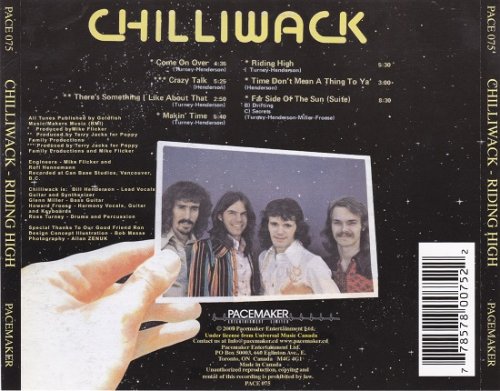 Chilliwack - Riding High (Reissue) (1974/2009)