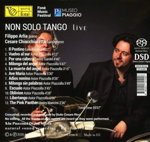 Filippo Arlia & Cesare Chiacchiaretta - Non Solo Tango Live (2020) [DSD & Hi-Res]