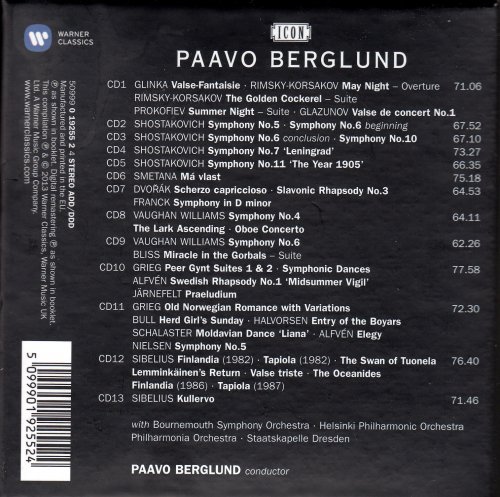 Paavo Berglund - The Bournemouth Years (2013) [13CD Box Set]