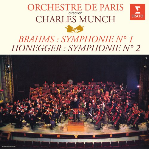Orchestre de Paris, Charles Munch - Brahms: Symphony No. 1 - Honegger: Symphony No. 2 (2018) [Hi-Res]