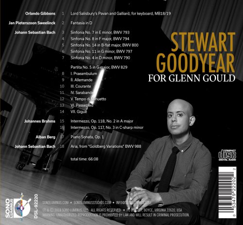 Stewart Goodyear - For Glenn Gould (2018) [DSD]