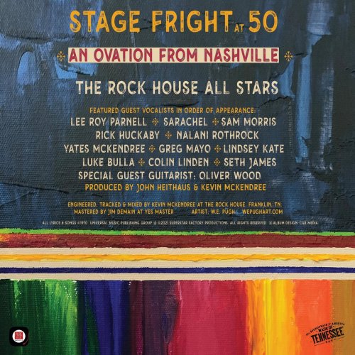 The Rock House All Stars - Stage Fright At 50: An Ovation From Nashville (2021)