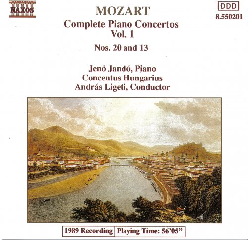 Jeno Jando, Concentus Hungaricus - Mozart: Complete Piano Concertos (2001) [11CD Box Set]