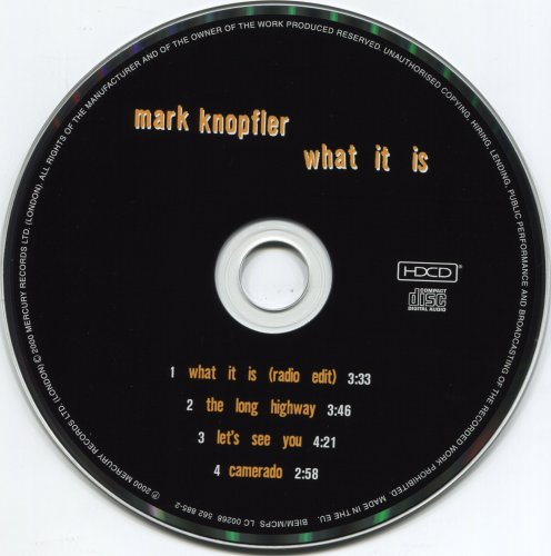 Mark Knopfler - What It Is (2000) (Single)