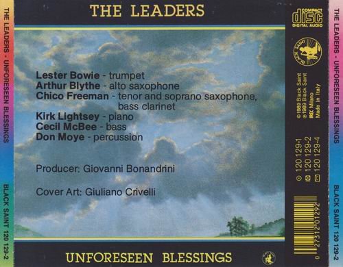 The Leaders - Unforeseen Blessings (1989) CD Rip