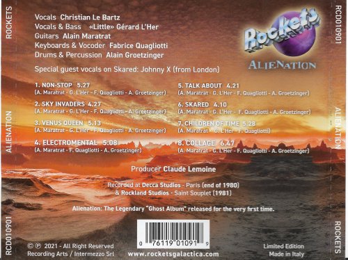 Rockets - Alienation (2021) CD-Rip