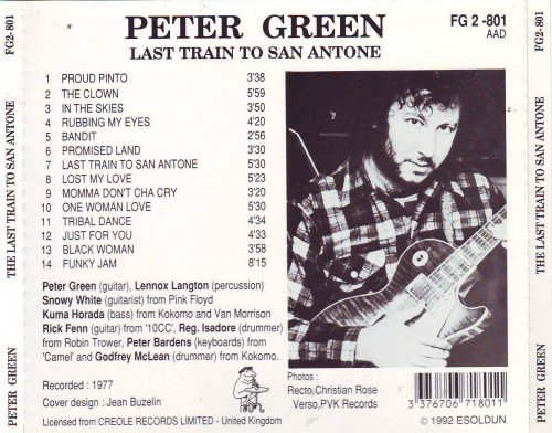 Peter Green - Last Train To San Antone (1992)