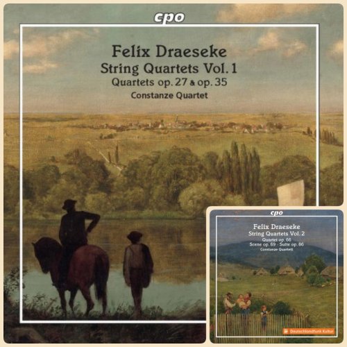 Constanze Quartet - Felix Draeseke: String Quartets, Vol. 1-2 (2020-2021)