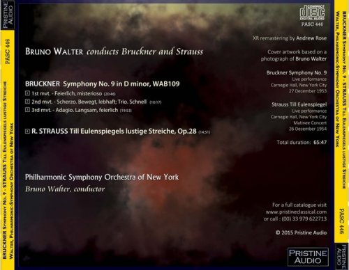 Bruno Walter, Philharmonic-Symphony Of New York – Bruno Walter conducts Bruckner & R. Strauss (2015)