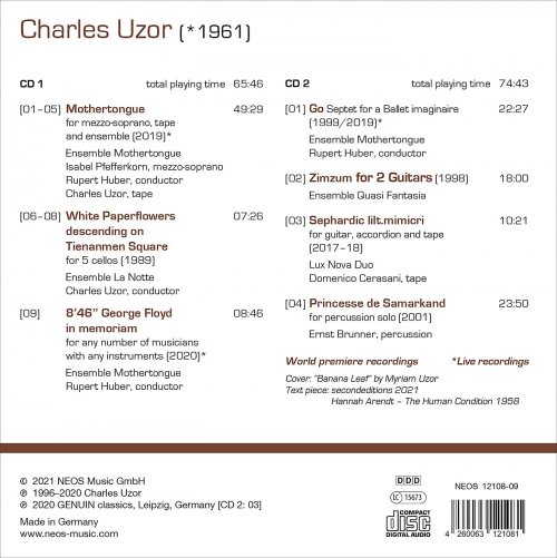 Charles Uzor - Charles Uzor: Mothertongue (2021) Hi-Res