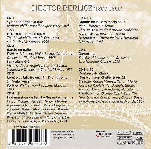 Hector Berlioz - The Great Classical Collection, Vol. 1-10 (2014)