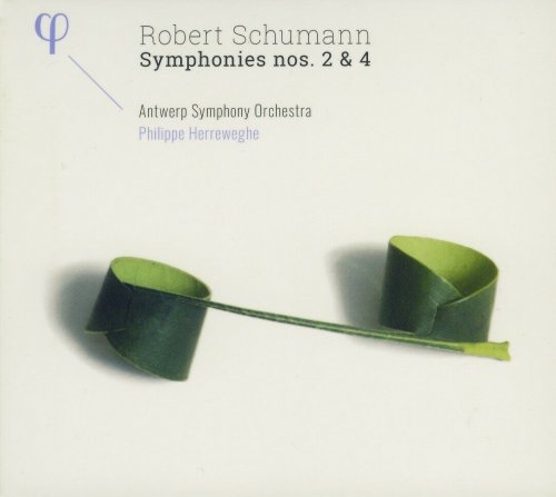 Antwerp Symphony Orchestra, Philippe Herreweghe - Schumann: Symphonies Nos. 2 & 4 (2019) CD-Rip