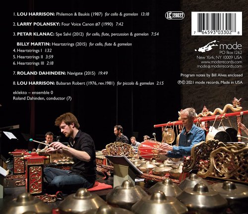 Ensemble 0, Eklekto, Roland Dahinden - 6 Pieces for Gamelan Slendro (2021)