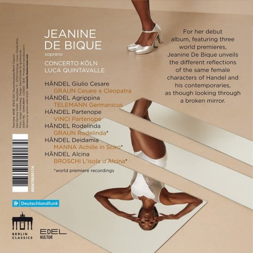 Jeanine De Bique, Concerto Köln & Luca Quintavalle - Mirrors (2021) [Hi-Res]