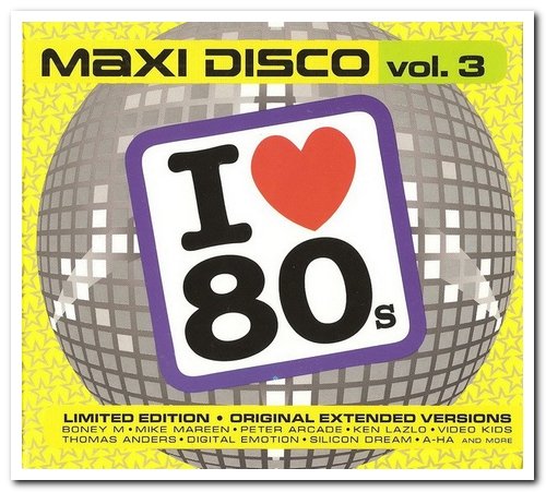 VA - I Love 80s Maxi Disco Vol. 3 [2 CD Set] (2008)