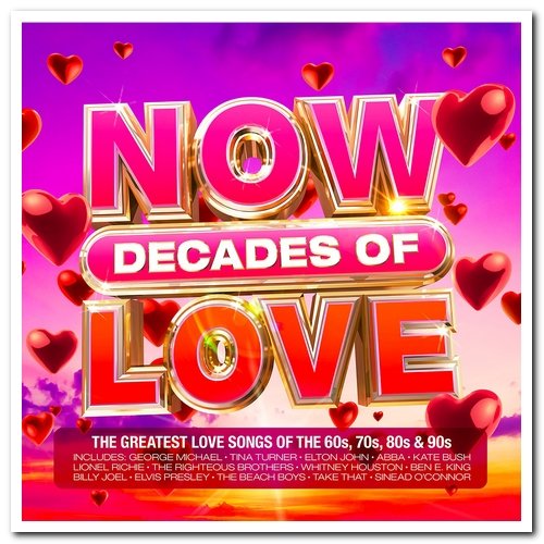 VA - NOW Decades of Love [4CD Box Set] (2021) [CD Rip]