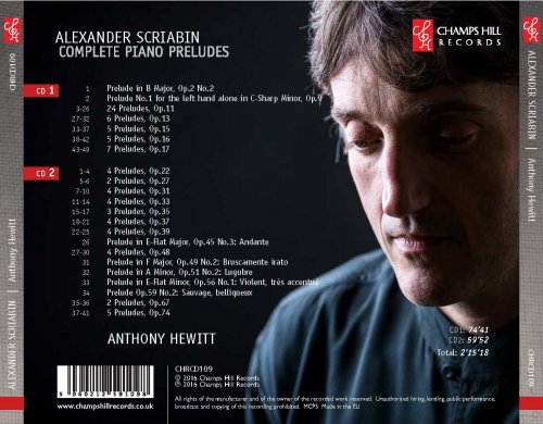 Anthony Hewitt - Alexander Scriabin: Complete Piano Preludes (2016)