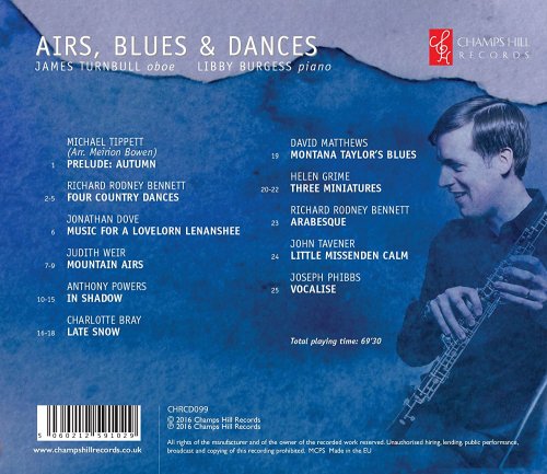 James Turnbull & Libby Burgess - Airs, Blues and Dances (2016)