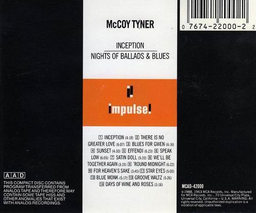 McCoy Tyner - Inception/Nights Of Ballads & Blues (1988)