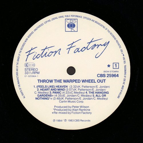 Fiction Factory - Throw The Warped Wheel Out (1984)