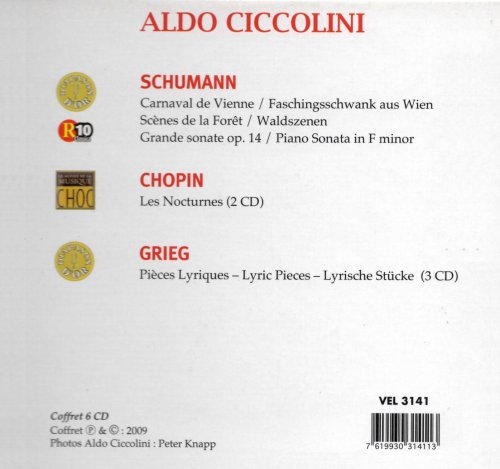 Aldo Ciccolini - Shumann, Chopin, Grieg: The Cascavelle Golden Years (2009)