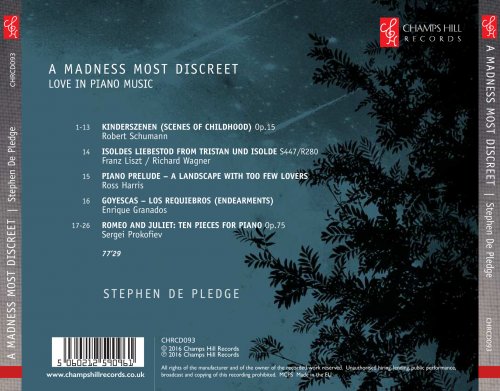 Stephen De Pledge - A Madness Most Discreet (2016)