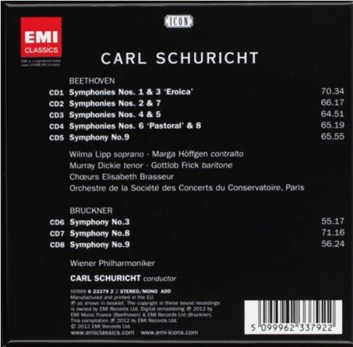 Carl Schuricht - The Complete EMI Recordings (2012) [8CD Box Set]
