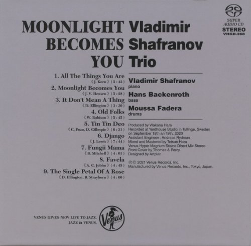 Vladimir Shafranov Trio - Moonlight Becomes You (2021) [SACD]
