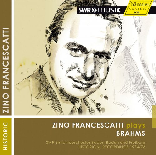 Zino Francescatti, SWR Sinfonieorchester Baden-Baden und Freiburg, Ernest Bour - Brahms: Violin Concerto in D Major & Serenade No. 2 in A Major (2012)