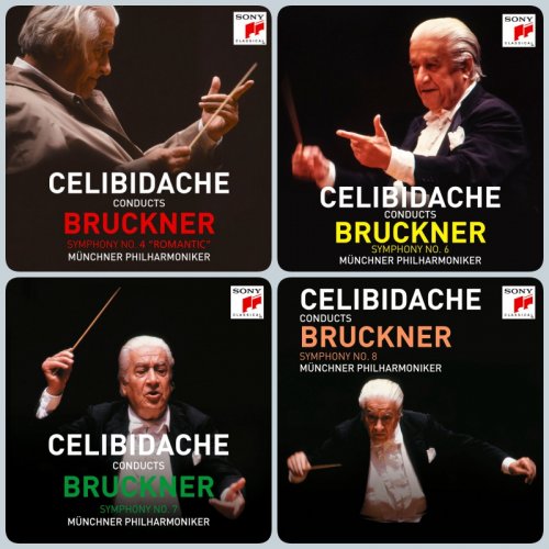 Sergiù Celibidache  - Bruckner: Symphony No. 4, 6, 7, 8 (2021)