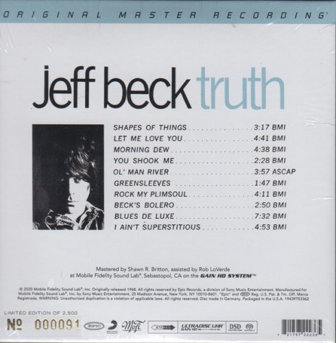 Jeff Beck - Truth (1968) [2021 SACD]