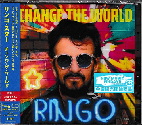 Ringo Starr - Change The World (SHM-CD) (2021, Japanese) CD-Rip