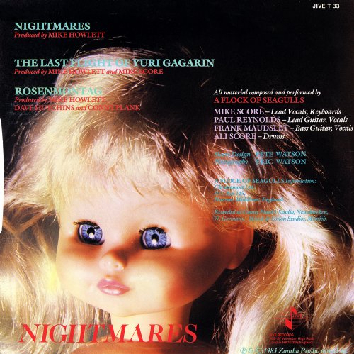 A Flock Of Seagulls - Nightmares (UK 12") (1983)