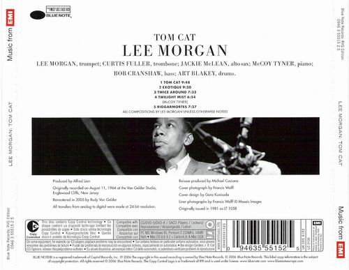 Lee Morgan - Tom Cat (1964) {RVG Edition} CD Rip