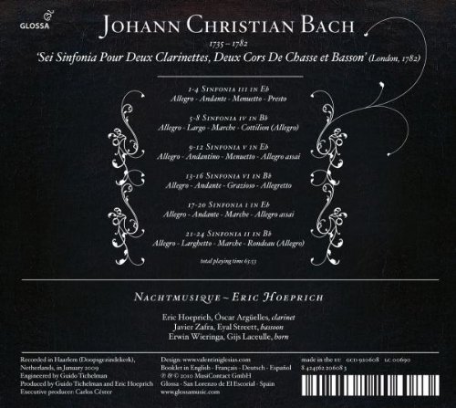 Nachtmusique - Bach Sei Sinfonia (2010)