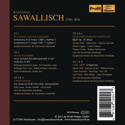 Wolfgang Sawallisch - Wolfgang Sawallisch Edition [8CD] (2013)