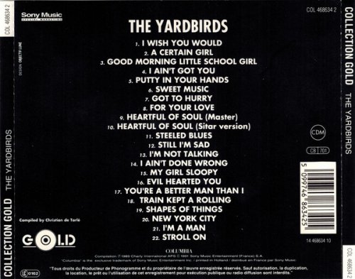 The Yardbirds - Collection Gold (1989)