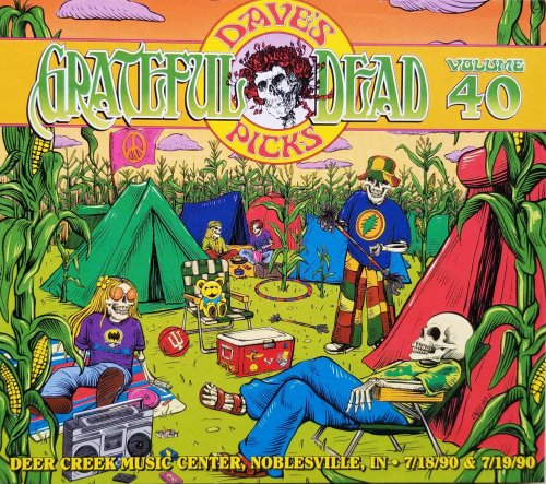 Grateful Dead - Dave's Picks Volume 40: Deer Creek Music Center, Noblesville, IN 7/18/90 & 7/19/90 (2021)