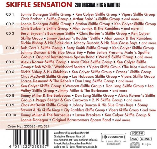 Skiffle Sensation Vol 1-10 (2010)