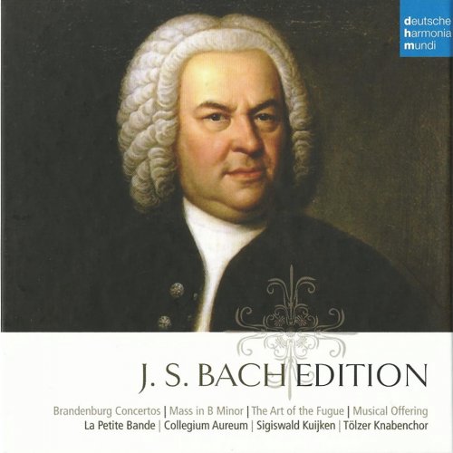 VA - J.S.Bach Edition: Brandeburg Concertos, Die Kunst der Fuge, Musicalisches Opfer, Mass in B minor, etc. (10 CD Box Set) (2013)
