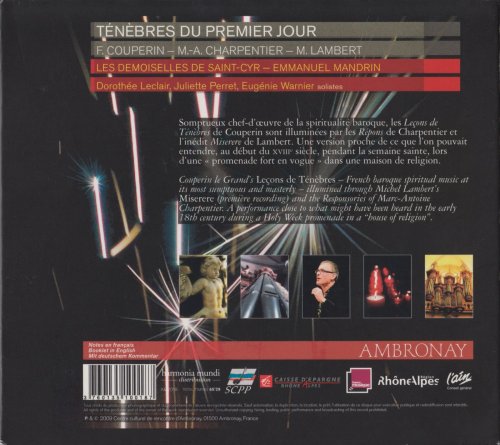 Les Demoiselles de Saint-Cyr, Emmanuel Mandrin - Couperin: Tenebres du Premier Jour (2009) CD-Rip